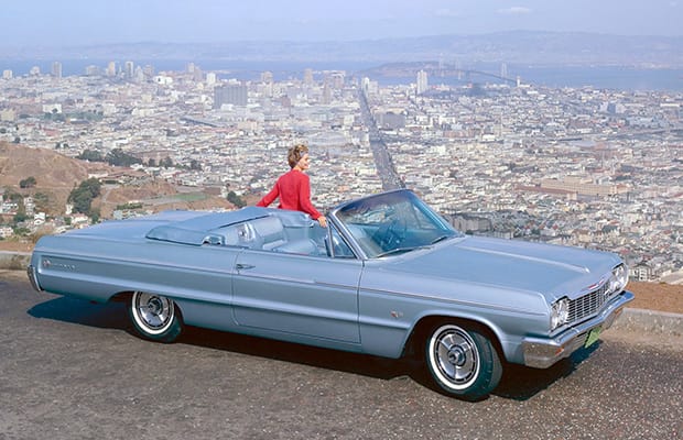 1964 Chevy Impala convertible GM Archives 5