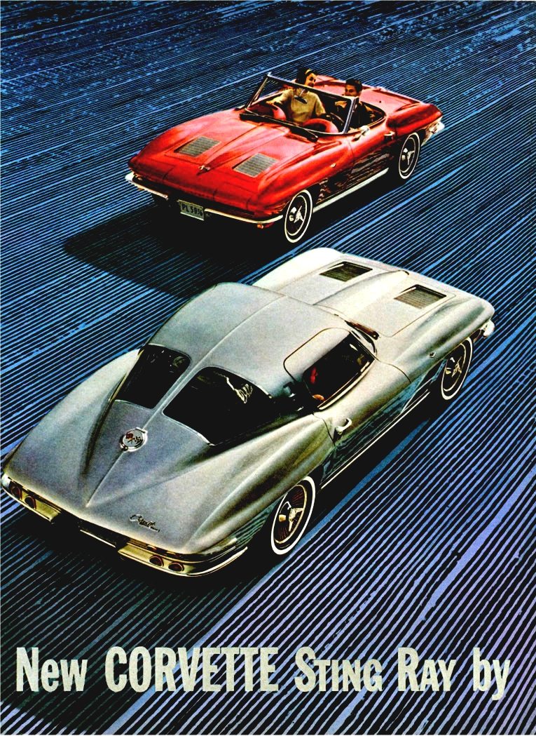 1963 Corvette ad 2 Tate Collection 4