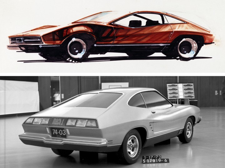 1974 Ford Mustang II from sketch to production Ford Motor Company Archives 1