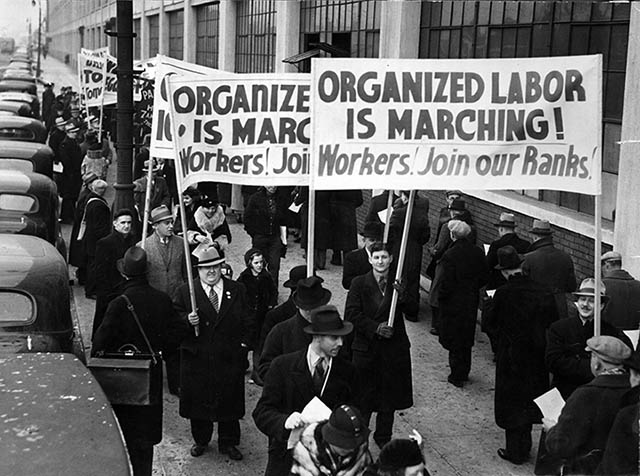 Orgzd Labor is Marching WRL.21 Orig