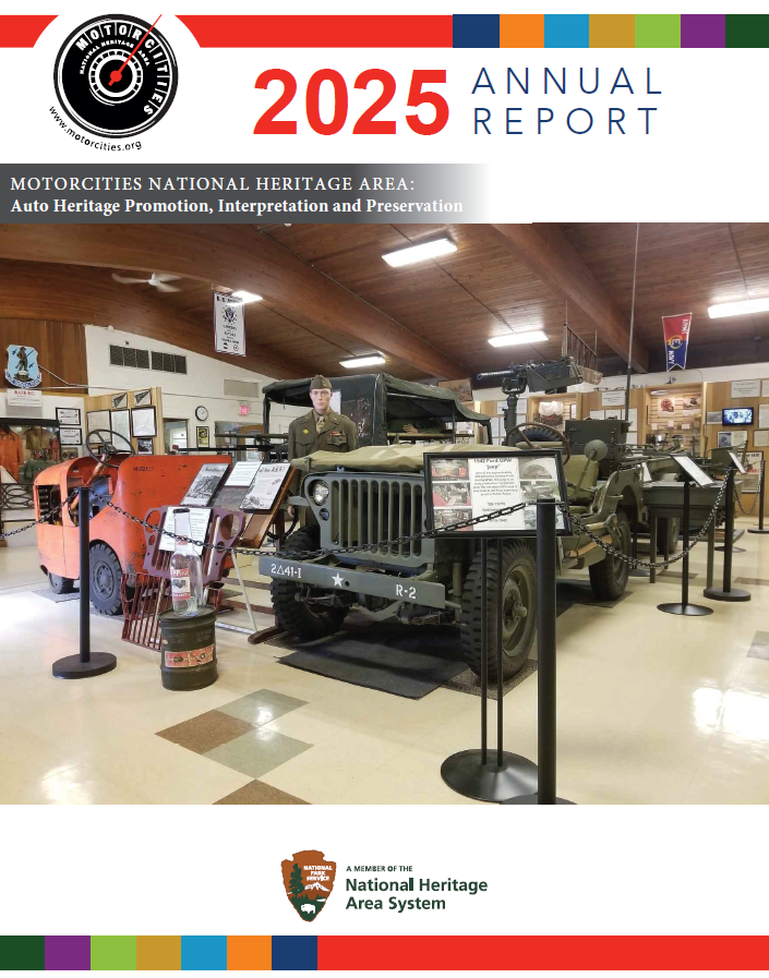 MotorCities Annual Report 2025 cover image