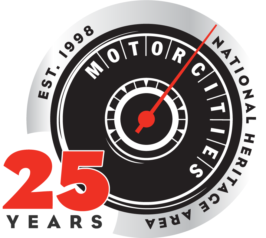 MotorCities NHA MEDIA LIBRARY MotorCities 25 years Logo