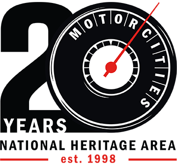 MotorCities 20th logo
