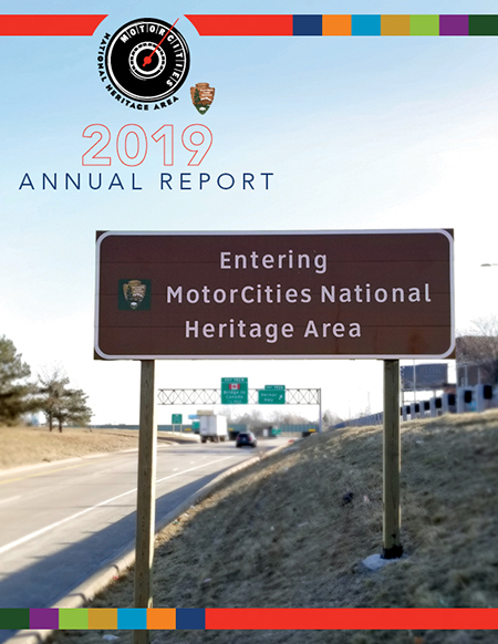 MotorCities Annual Report 2019 cover