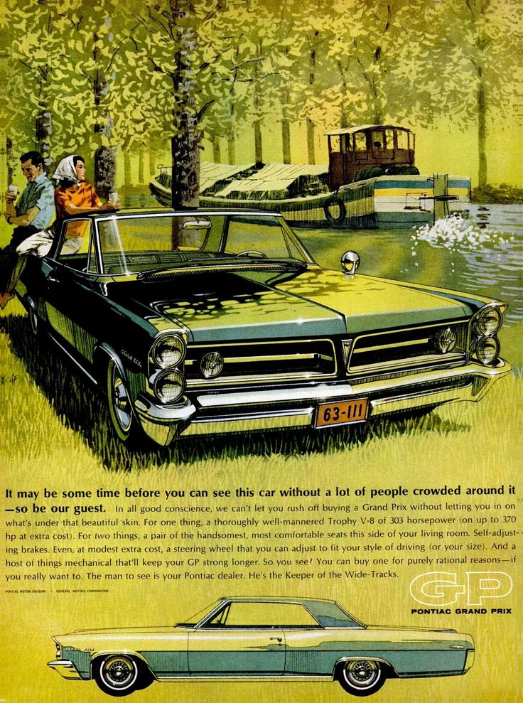 pontiac grand prix ad