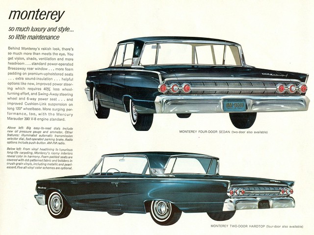 monterey two door hardtop ad