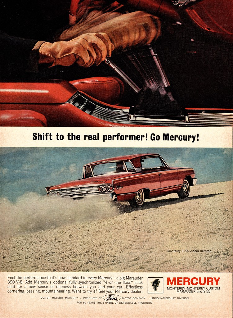 shift to real performer mercury ad