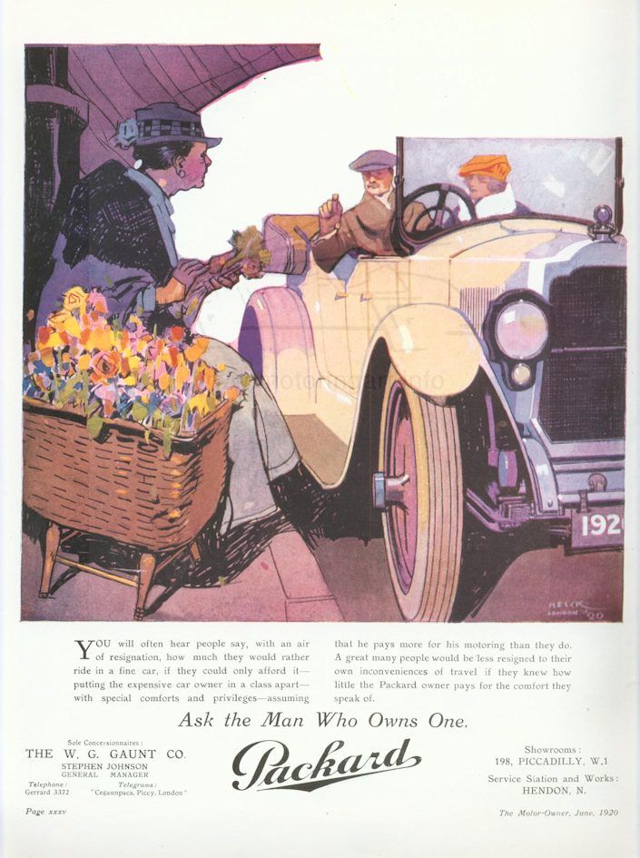 Early Packard ad 4 Tate Collection