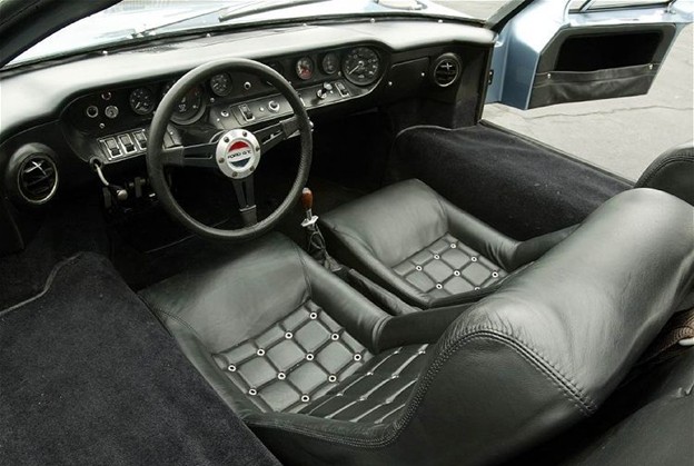 The interior of the GT40 Ferens Collection 4