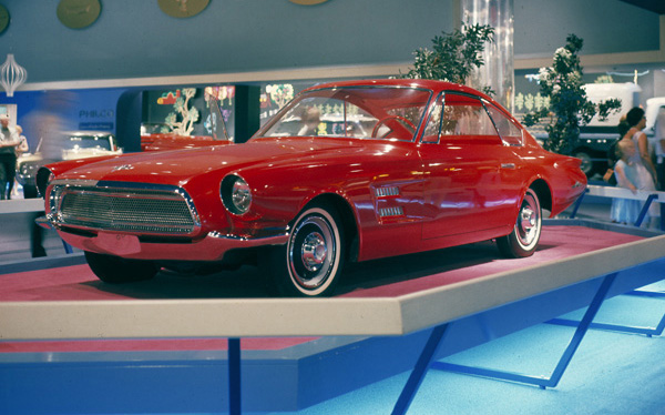 The 1963 Ford Allegro on display at the Auto Show 7