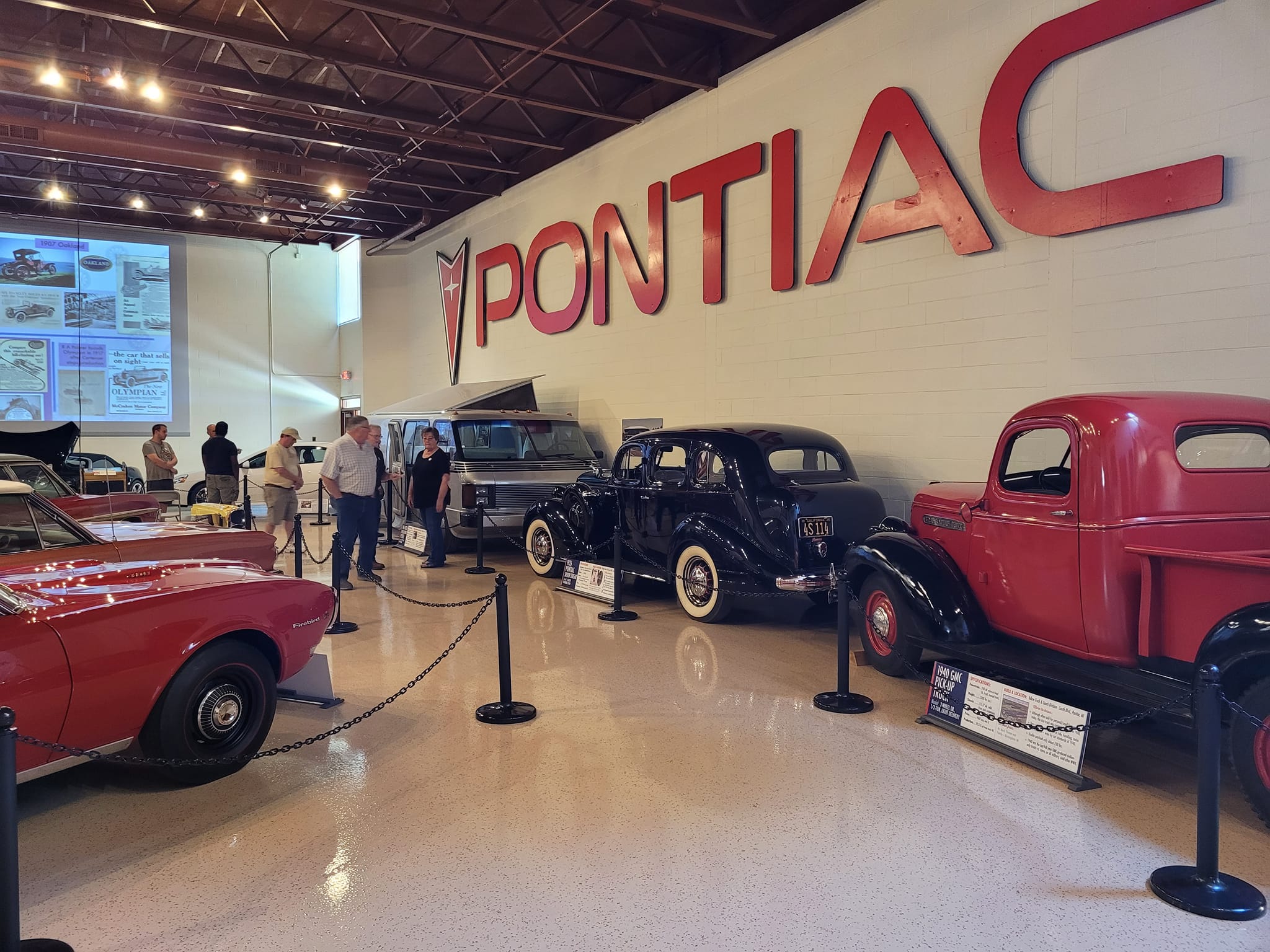 Pontiac Transportation Museum interior