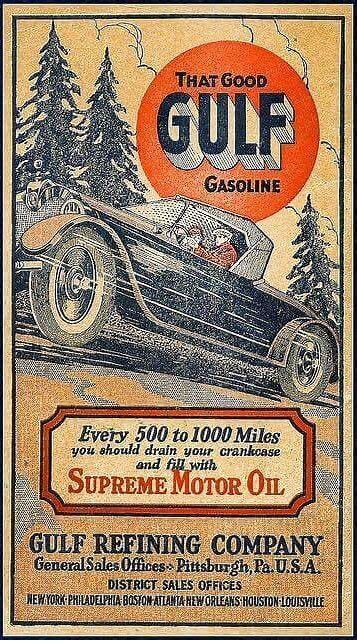 An early Gulf Oil ad 3