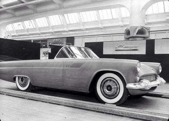 Ford Design studio proposal for the 1955 Ford Thunderbird Henry Ford Media Center Archives 2