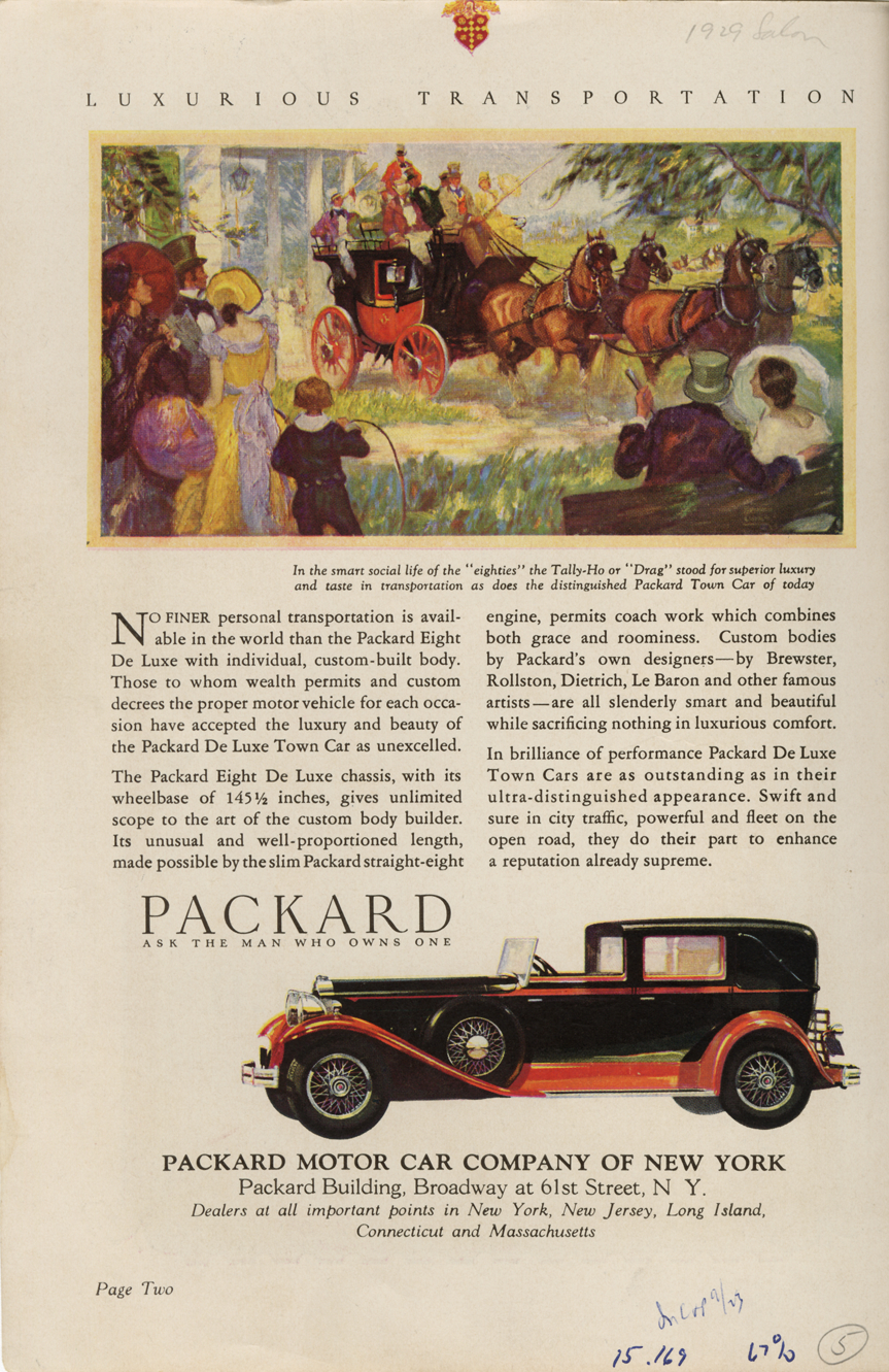 Packard advertisement 1920s NAHC 2