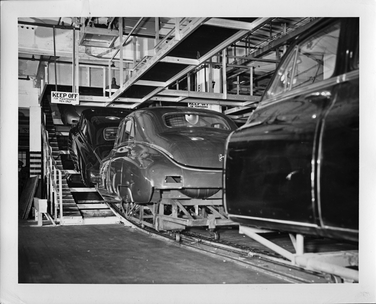 1940s Packard auto assembly line Packard 5