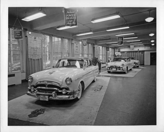 1950 Packard sales showroom Packard 6