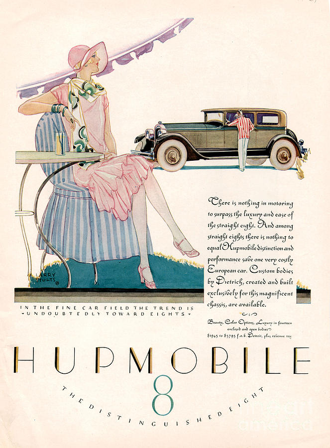 A 1927 Hupmobile ad