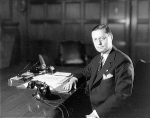 Roy D. Chapin at desk at the Hudson Motor Car Company 4