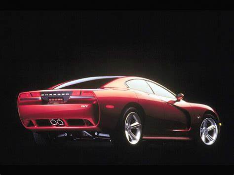 A promotional photo of the 1999 Dodge Charger RT concept Stellantis North American Archives 7