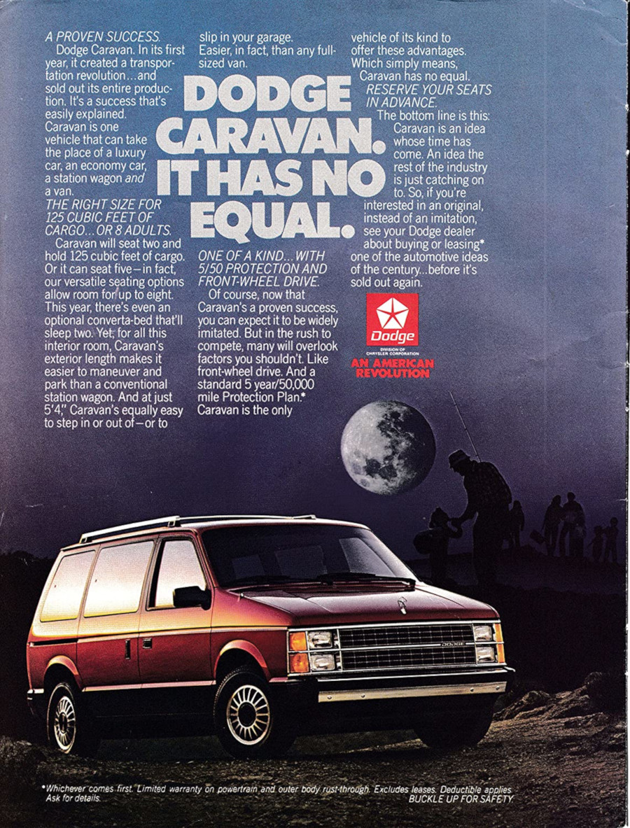 1985 Dodge minivan advertisement Chrysler Archives RESIZED 6