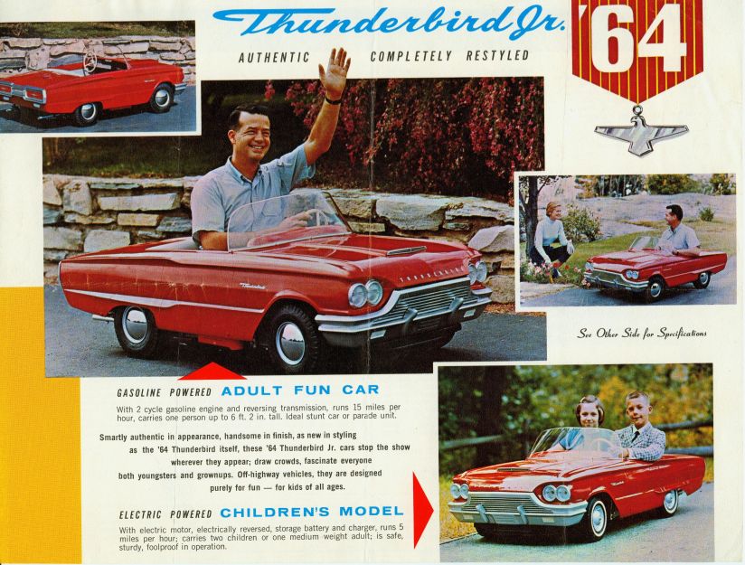 1964 Ford Thunderbird Jr model for children Robert Tate Collection 7