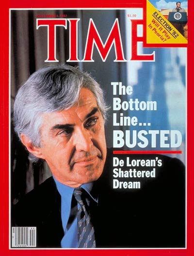 John DeLorean on Time Magazine Pic 6