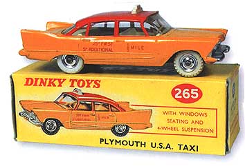 1958 Plymouth taxi by Dinky Toys 8 Tate Collection