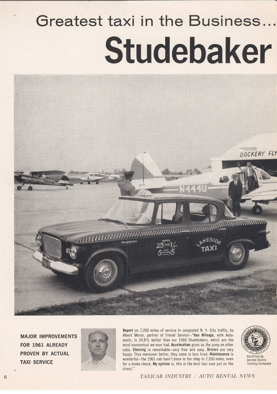 Studebaker 1959 taxicab ad 4 Tate Collection RESIZED