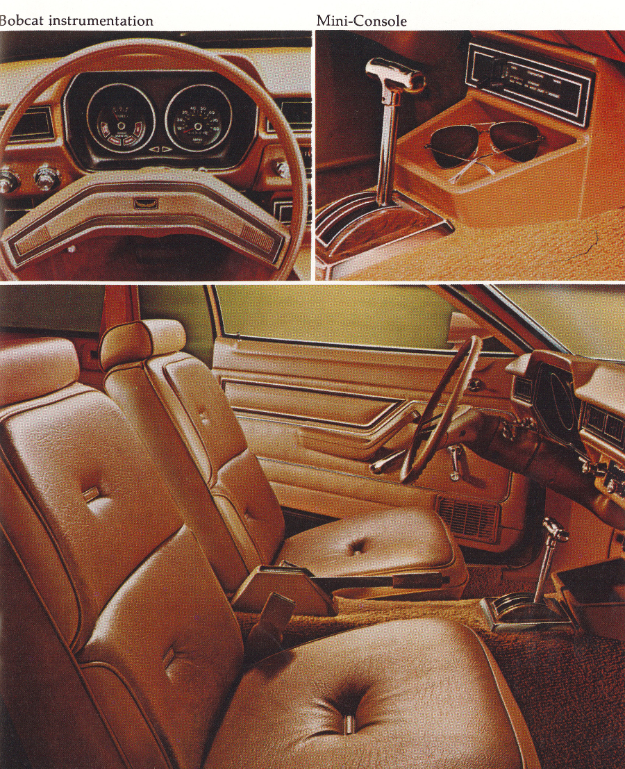 1977 Mercury Bobcat Sport interior Tate Collection 5 RESIZED
