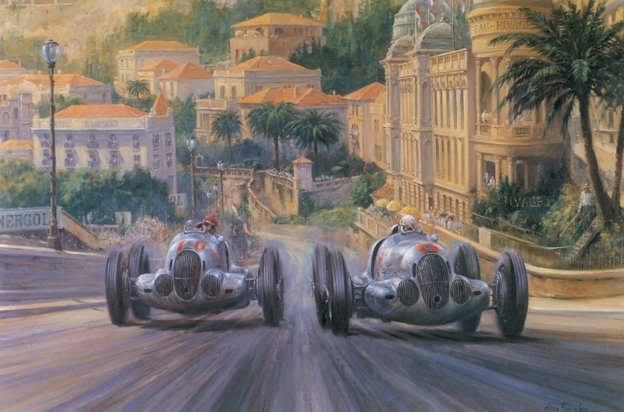 Alan Fearnley 1942 British Formula One painter RESIZED 8