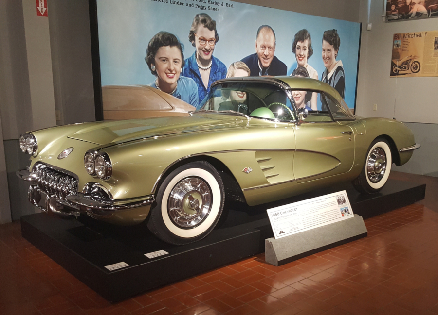 1958 Fancy Free Corvette exhibit Gilmore Car Museum RESIZED 7