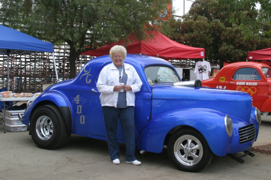 Barbara Hamilton and her 1937 Willys NHRA RESIZED 6