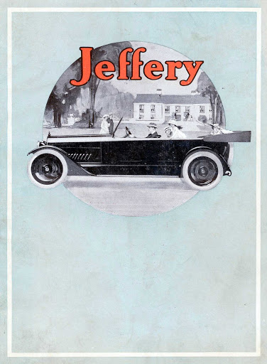Advertising image of a Jeffery automobile Chrysler Archives