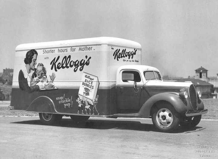 1939 Ford Truck with Kelloggs image Ford Motor Company Archives 4