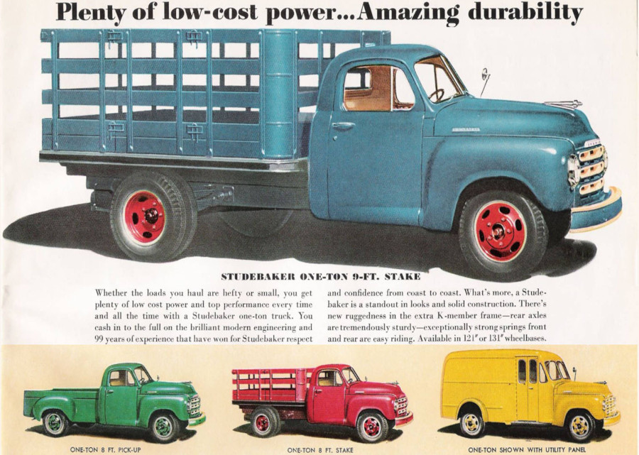 1950s Studebaker truck ad Studebaker Archives RESIZED 6