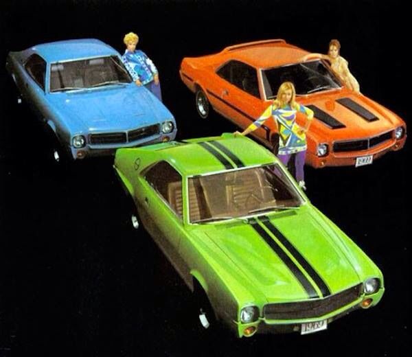 1970 AMC Javelin models ad Chrysler Robert Tate Collection 1