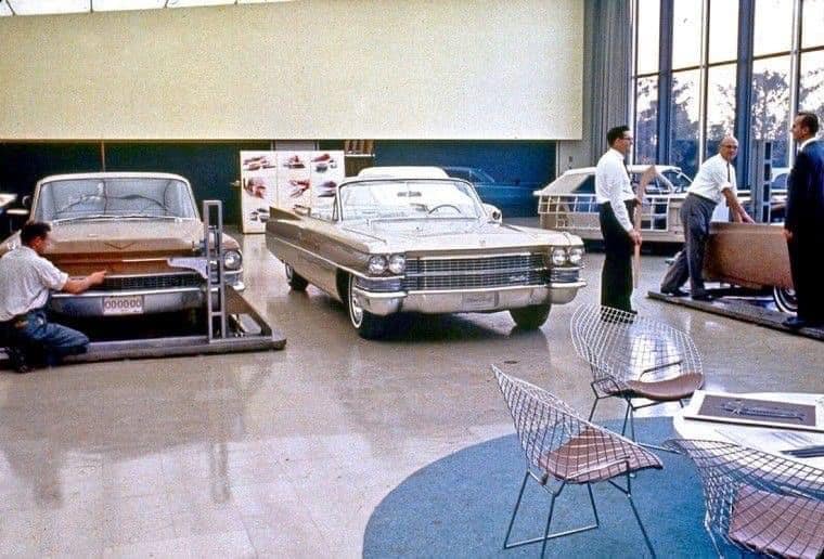 Cadillac Styling Studio in 1963