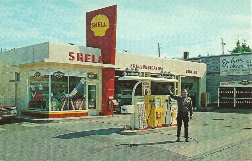 A later Shell Oil gas station Shell Oil Archives CROPPED AND RESIZED 8