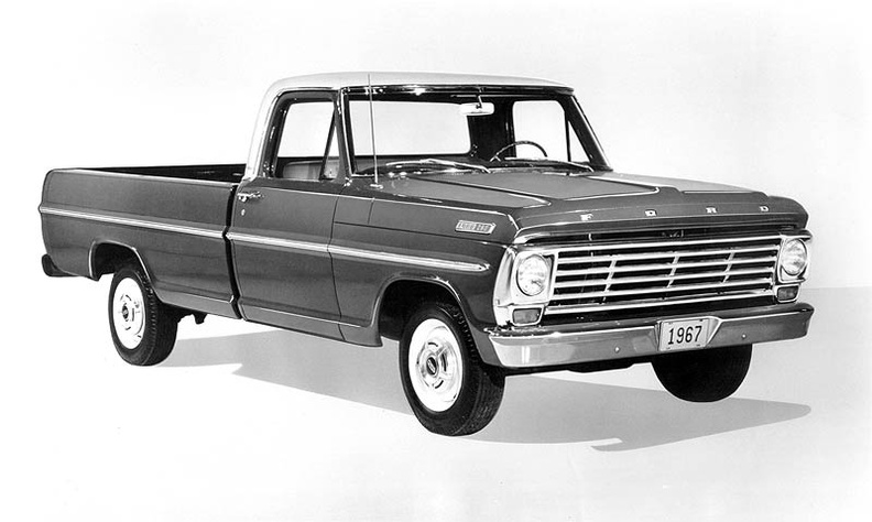 1967 Ford pickup press photo Ford Motor Company Archives 1