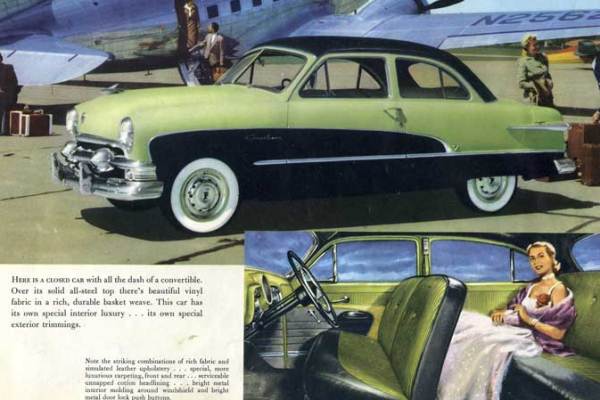 1951 Ford Crestliner brochure page Ford Motor Company Archives 8