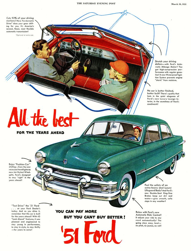 1951 Ford ad Ford Motor Company Archives 2