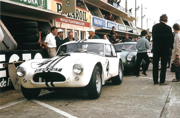 Hugas own car during the first practice at the 1963 LeMans Robert Walker Collection 4