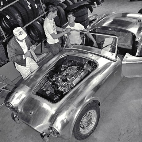 The first aluminum bodied AC Cobra prototype 2