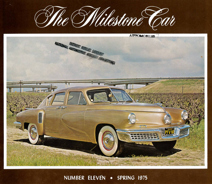 Tucker Car #50, the last Tucker automobile ever produced by Preston Tucker!  