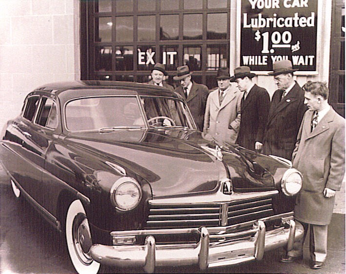 1948 Hudson dealership in Boston MA Henley Kimball 4