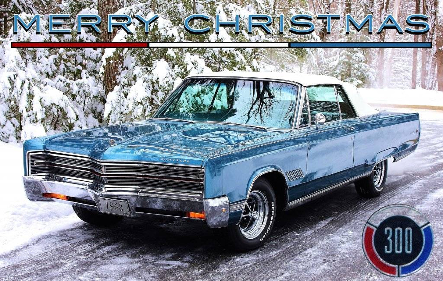 1968 Chrysler 300 Christmas ad Robert Tate Collection 2 RESIZED