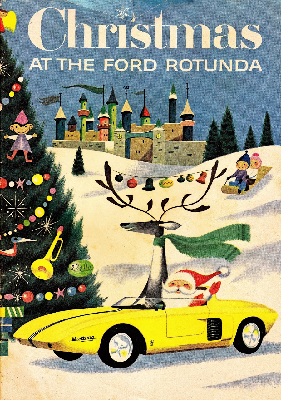 Christmas at the Ford Rotunda early 1960s Robert Tate Collection 6 RESIZED