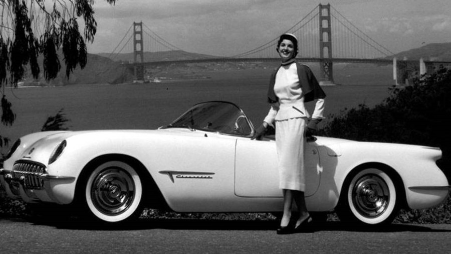 1953 Chevrolet Corvette promotional photo General Motors 1 RESIZED