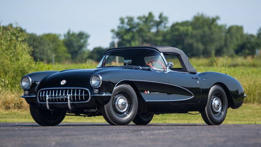 1957 Corvette with RPO 579B Fuel Injection and 10.5 to 1 compression ratio Wayne Ferens Collection 5