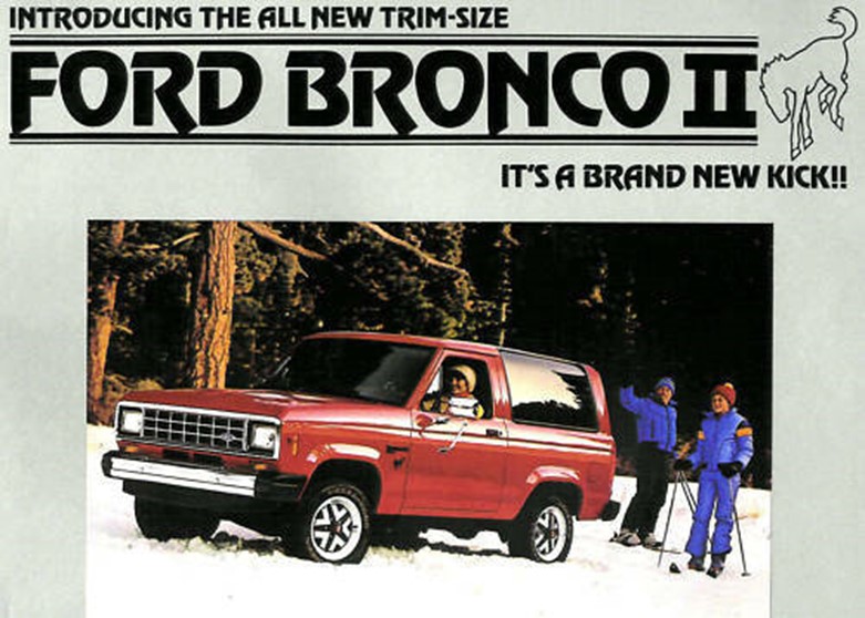 Ford Bronco II 1983 1990 sales brochure Ferens Collection 1